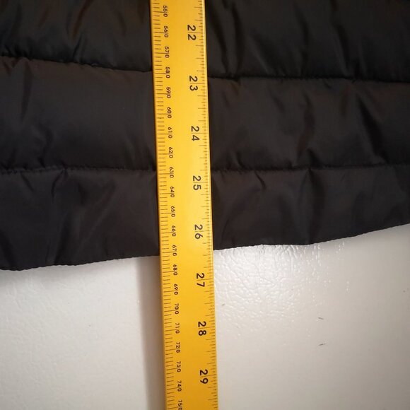 Old Navy Active Ladies Black Lightweight Full Zip Puffy Jacket - Picture 7 of 10